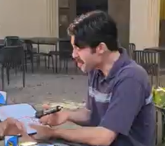 Players reacting
