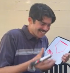 Players reacting