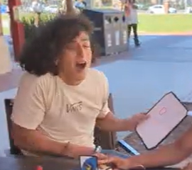 Players reacting